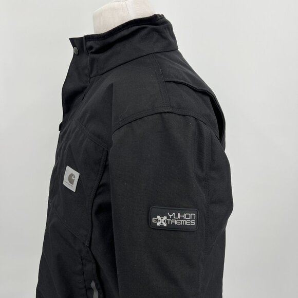 Carhartt Men's L Large Black Yukon Extremes Insulated Active Jacket - Picture 4 of 10